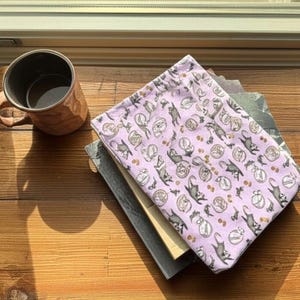 Book Sleeve - SIZE LARGE Booksleeve, Kindle Sleeve, Book Cover, Gameboy Cover, Video Game, Nintendo, iPad, Protector, Sleeve, Bag