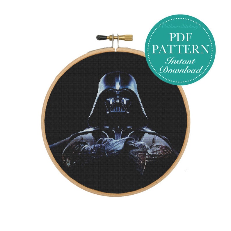 Counted Cross Stitch Pattern Darth Vader Star Wars Cross Etsy Counted Cross Stitch Pattern Darth Vader Star Wars Cross Etsy