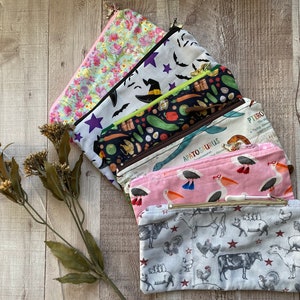 Astuccio piccolo con cerniera, astuccio per matite, astuccio per pennelli da trucco, custodia per telefono, borsa da viaggio, astuccio per soldi, borsa per accessori, borsa per gadget, borsa per progetti, borsa con cerniera