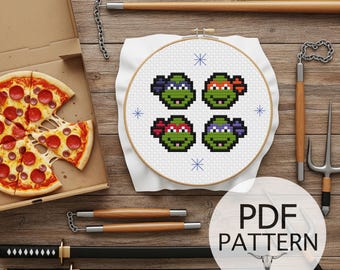 Counted Cross Stitch Pattern - Cross Stitch Art, Wall Hanging, DIY Cross Stitch, Fibre Art, Wall Art, Cross Stitch Guide