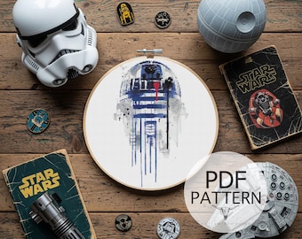 Counted Cross Stitch Pattern - Cross Stitch Art, Wall Hanging, DIY Cross Stitch, Fibre Art, Wall Art, Cross Stitch Guide