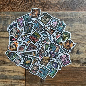 Sticker Packs - Durable Vinyl Stickers | Water Resistant Stickers | Adhesive Stickers | Journaling Sticker Set | Kindle Decor | Water Bottle