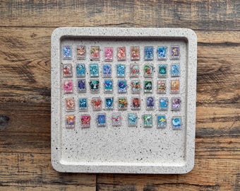 Mini Acrylic Needleminder - Acrylic Needleminder, Magnetic, Needle Holder, Cross Stitch Tools, Cross Stitch Supplies, Embroidery, Minder