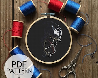 Counted Cross Stitch Pattern - Cross Stitch Art, Wall Hanging, DIY Cross Stitch, Fibre Art, Wall Art, Cross Stitch Guide