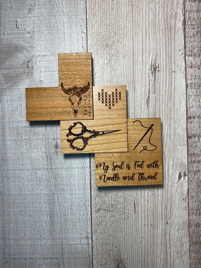 Cross Stitch Pattern Keeper Wooden Pattern Keeper Cross Etsy