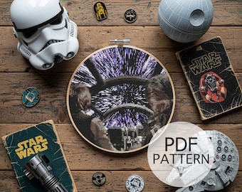 Counted Cross Stitch Pattern - Cross Stitch Art, Wall Hanging, DIY Cross Stitch, Fibre Art, Wall Art, Cross Stitch Guide