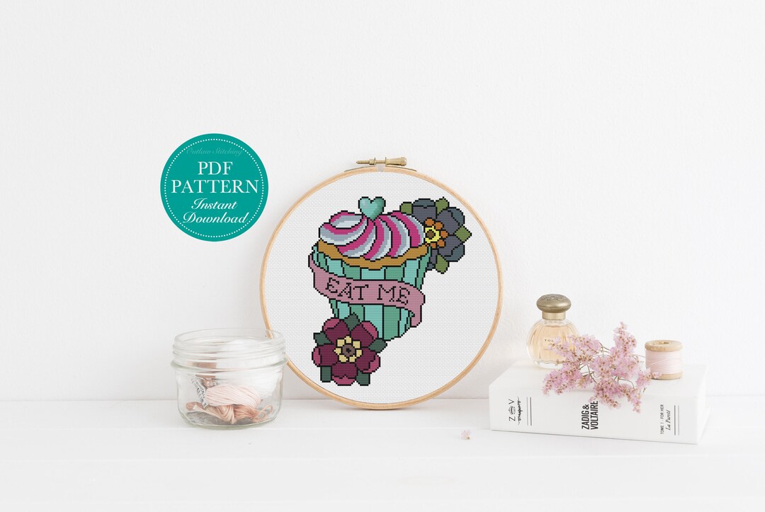 Counted Cross Stitch Pattern Cross Stitch Art Wall Hanging Etsy