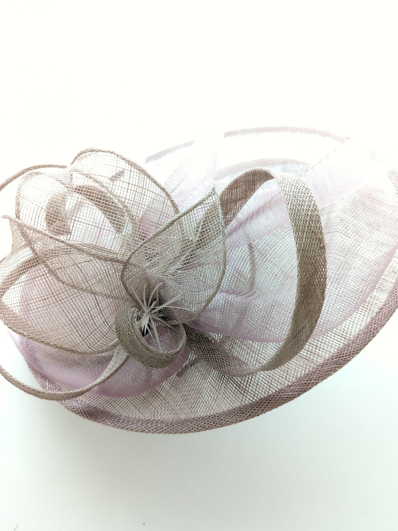 Chapeau mariage rose, bibi mariage rose, chapeau de cérémonie rose, bibi de cérémonie rose, chapeau de mariage invité rose, bibi rose zdjęcie 8