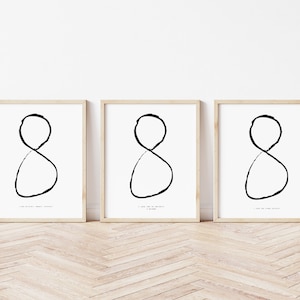 Infinity Symbol Print | Infinite print | Valentines print|home Decor| Typography | Print | Handmade |illustration|Gifts | home | Interiors |