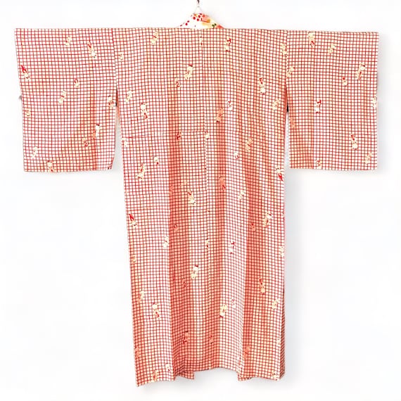 KOKESHI DOLL JUBAN, Vintage Japanese kimono silk,… - image 7