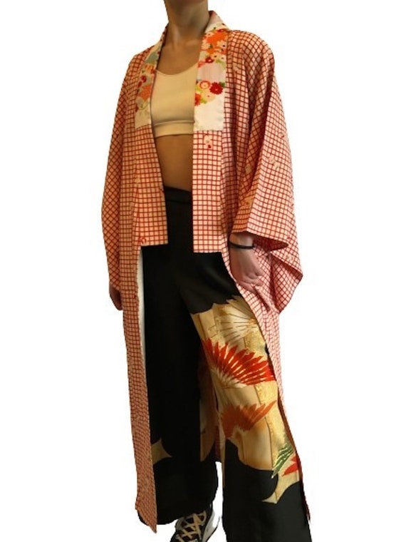 KOKESHI DOLL JUBAN, Vintage Japanese kimono silk,… - image 5