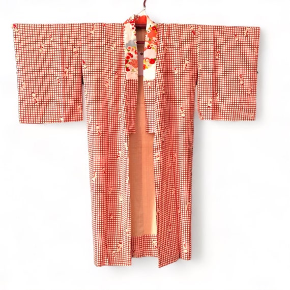 KOKESHI DOLL JUBAN, Vintage Japanese kimono silk,… - image 6