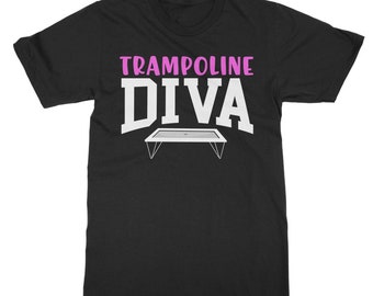 Trampoline Classic Adult T-Shirt Printed in UK