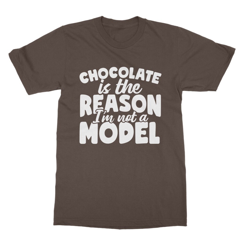 Chocolate Classic Adult T-shirt - Etsy UK