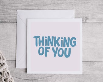 Thinking of you card