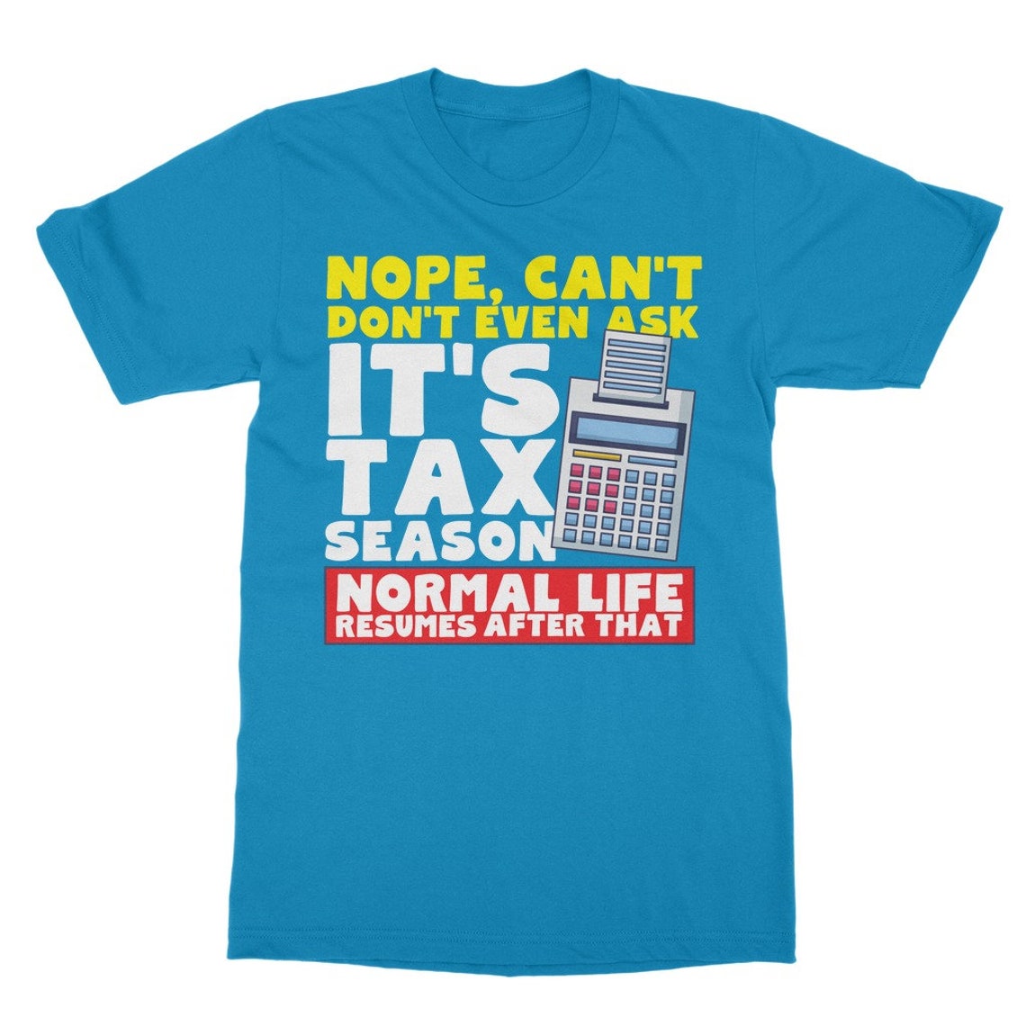 Taxes Classic Adult Tshirt Printed in UK Etsy