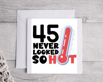 Never Looked So Hot Card