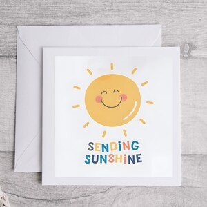 Zonnekaart verzenden