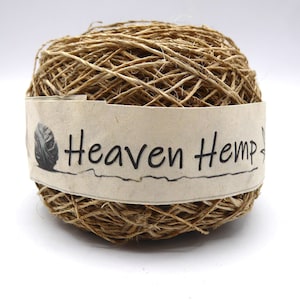 Handspun Natural Wild Nepali Hemp Twine