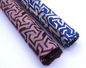 Lokta Paper Handmade in the Himalayas. Tree Free & Sustainable - Uses; Wrapping/Book binding/Decoupage 60GSM Abstract Star