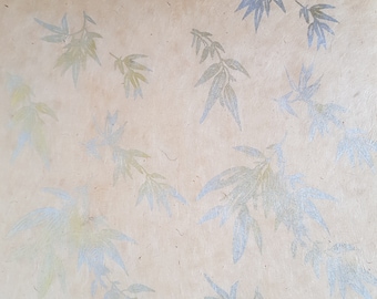 Lokta Paper Handmade in the Himalayas. Tree Free & Sustainable - Uses; Wrapping/Decorative/Book binding/Decoupage. 80GSM Lucky Bamboo
