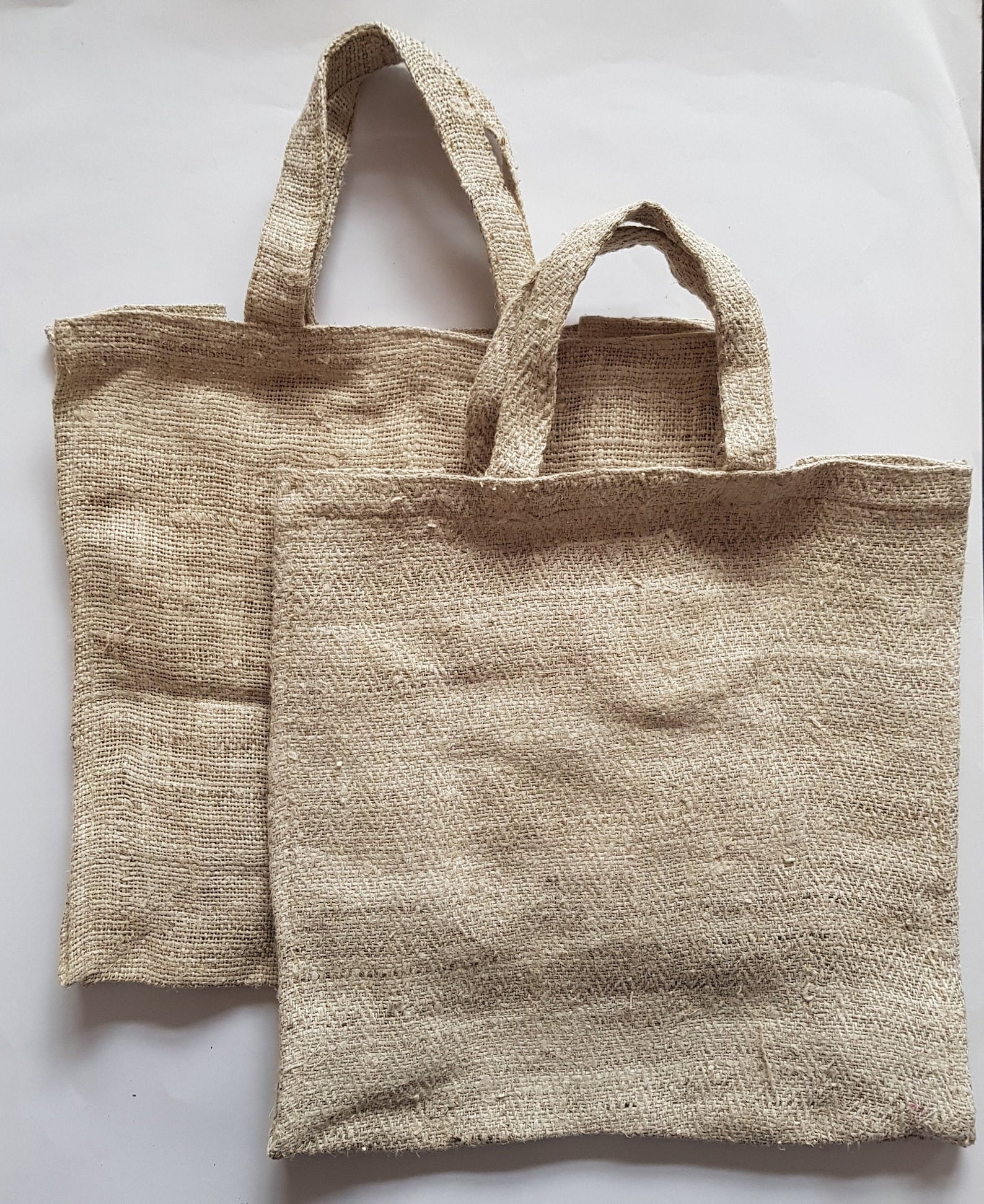 Hemp Shopper/ Hemp Tote Bag / Hemp Bag Herringbone Natural Etsy