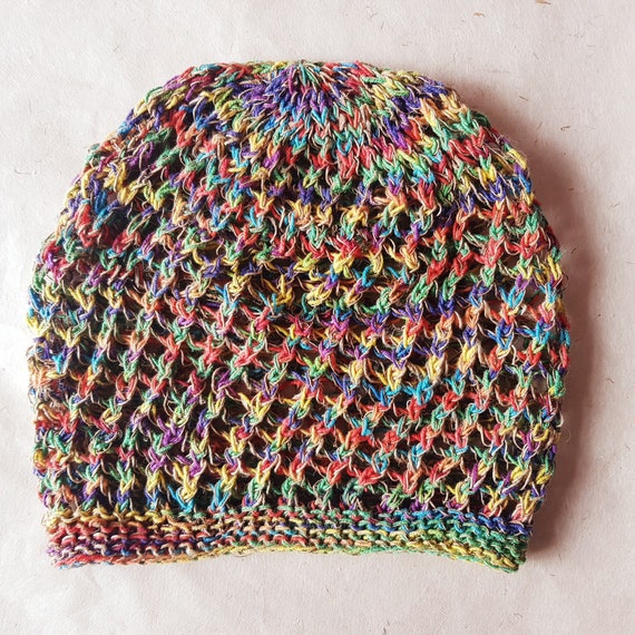 Hemp Beanie Hat . Women Beanie Hat 