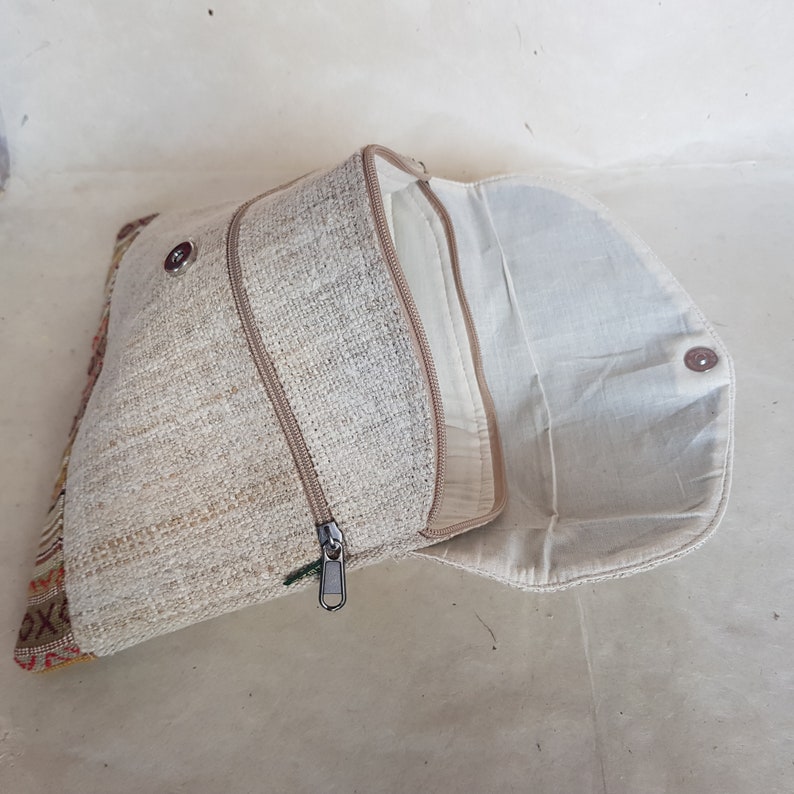 100% Wild Nepali Hemp Tablet Case. 11.5'' or 13'' image 3