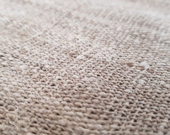 Giant Himalayan Nettle Natural Fabric. Ideal for: Bags/Furnishing/Crafting. Handwoven 650GSM