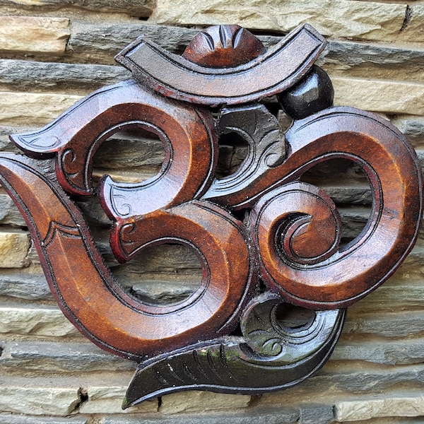 Om Wall Hanging Etsy