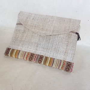 100% Wild Nepali Hemp Tablet Case. 11.5'' or 13'' image 1