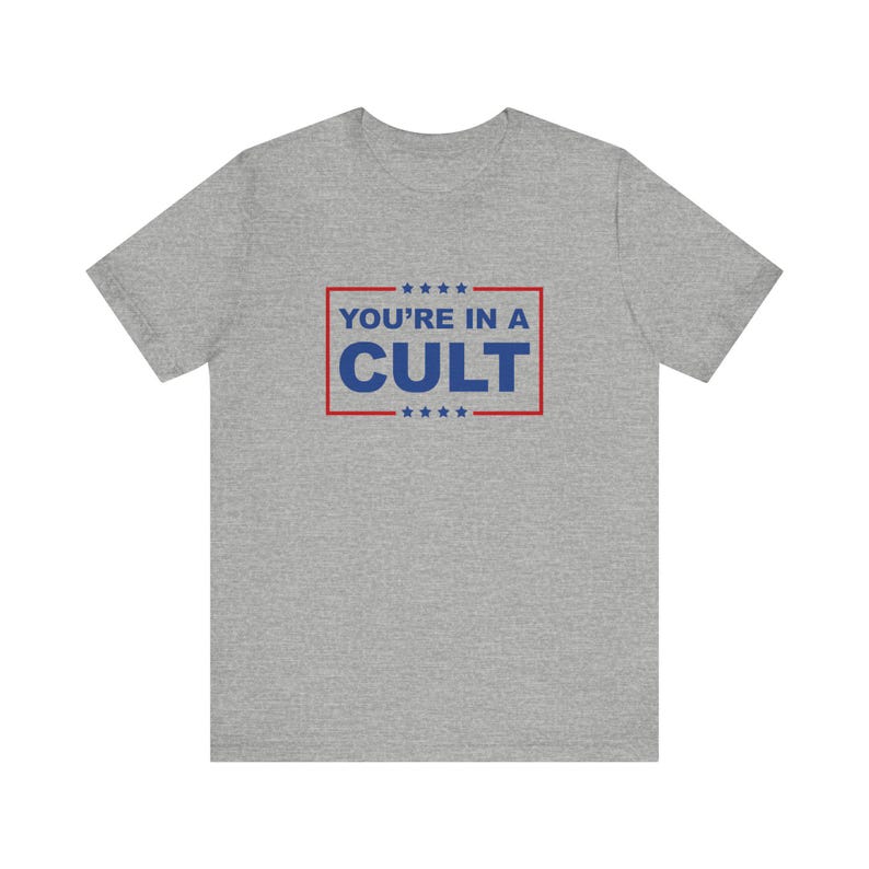 You're In A Cult T-Shirt, MAGA Is A Cult Shirt, Release The Epstein Files, Get What You What You Voted For, Anti Trump Political Humor image 3