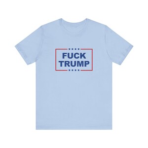Camiseta "Fuck Trump", camiseta unisex FDT, "No es mi presidente", mercancía de protesta "No Kings", traidor, violador y delincuente convicto, Foxtrot Delta Tango imagen 3