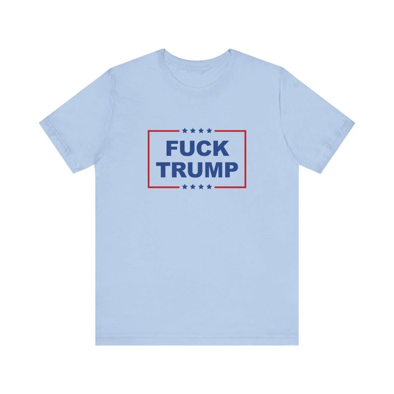 Camiseta "Fuck Trump", camiseta unisex FDT, "No es mi presidente", mercancía de protesta "No Kings", traidor, violador y delincuente convicto, Foxtrot Delta Tango imagen 3