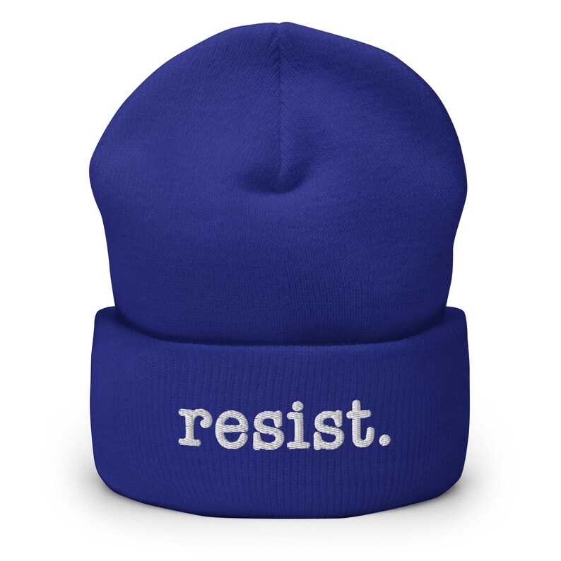Resist Cuffed Beanie
