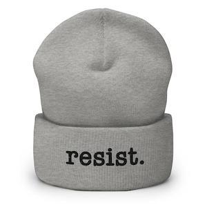 Resist Cuffed Beanie