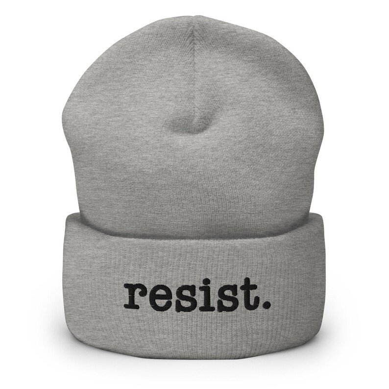 Resist Cuffed Beanie