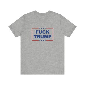 Camiseta "Fuck Trump", camiseta unisex FDT, "No es mi presidente", mercancía de protesta "No Kings", traidor, violador y delincuente convicto, Foxtrot Delta Tango imagen 2