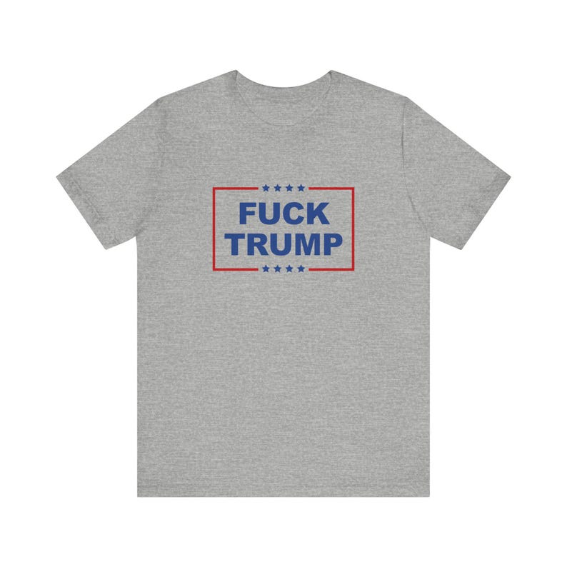 Camiseta "Fuck Trump", camiseta unisex FDT, "No es mi presidente", mercancía de protesta "No Kings", traidor, violador y delincuente convicto, Foxtrot Delta Tango imagen 2