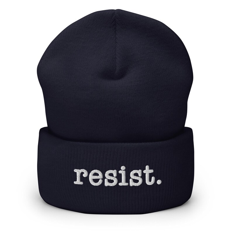 Resist Cuffed Beanie