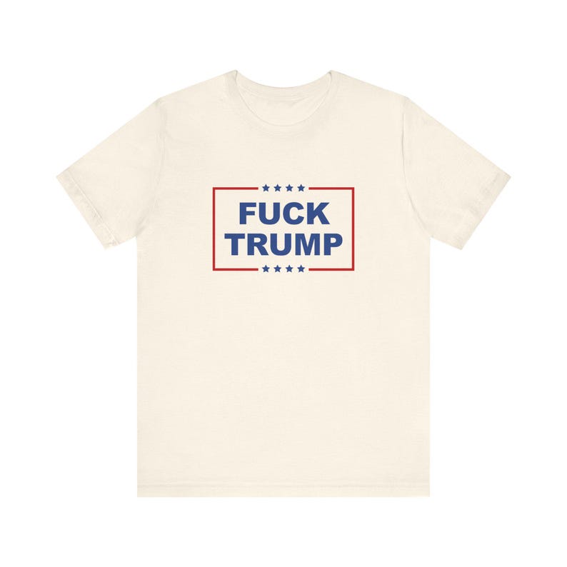 Camiseta "Fuck Trump", camiseta unisex FDT, "No es mi presidente", mercancía de protesta "No Kings", traidor, violador y delincuente convicto, Foxtrot Delta Tango imagen 7