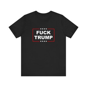 Camiseta "Fuck Trump", camiseta unisex FDT, "No es mi presidente", mercancía de protesta "No Kings", traidor, violador y delincuente convicto, Foxtrot Delta Tango imagen 4