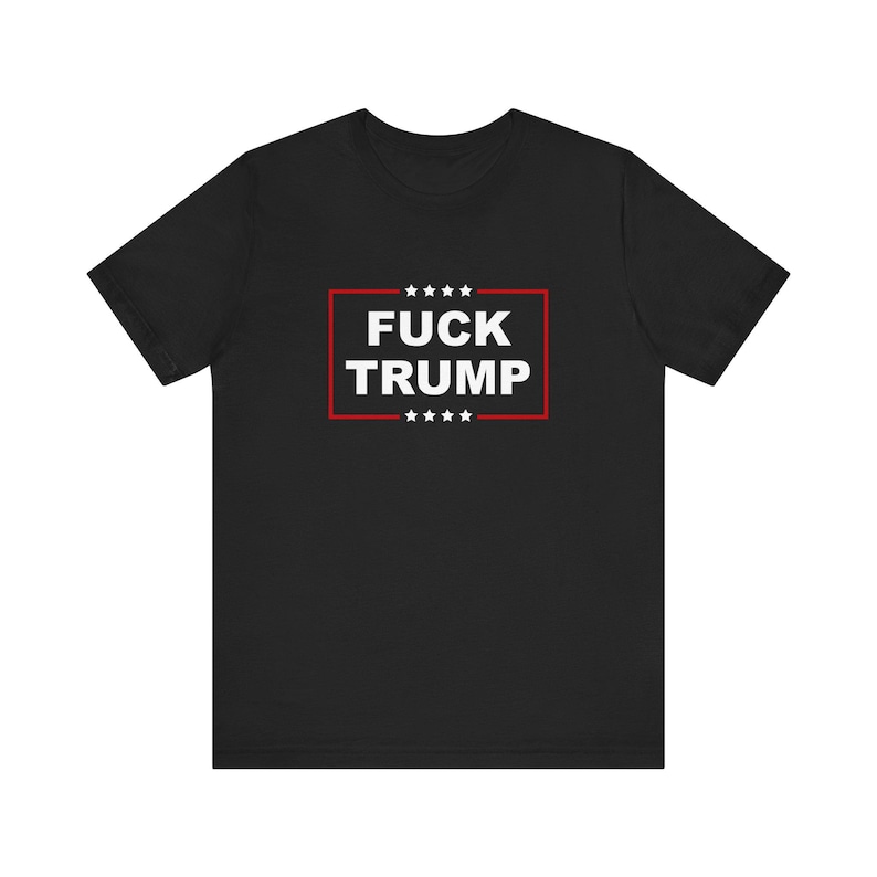 Camiseta "Fuck Trump", camiseta unisex FDT, "No es mi presidente", mercancía de protesta "No Kings", traidor, violador y delincuente convicto, Foxtrot Delta Tango imagen 4