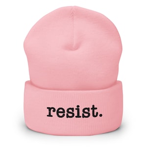 Resist Cuffed Beanie