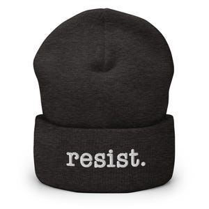 Resist Cuffed Beanie