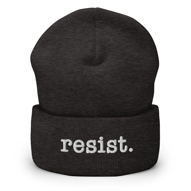 Resist Cuffed Beanie