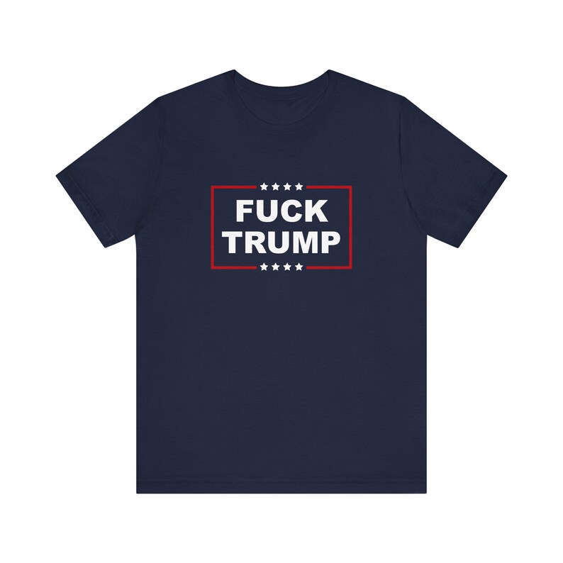 Camiseta "Fuck Trump", camiseta unisex FDT, "No es mi presidente", mercancía de protesta "No Kings", traidor, violador y delincuente convicto, Foxtrot Delta Tango imagen 8