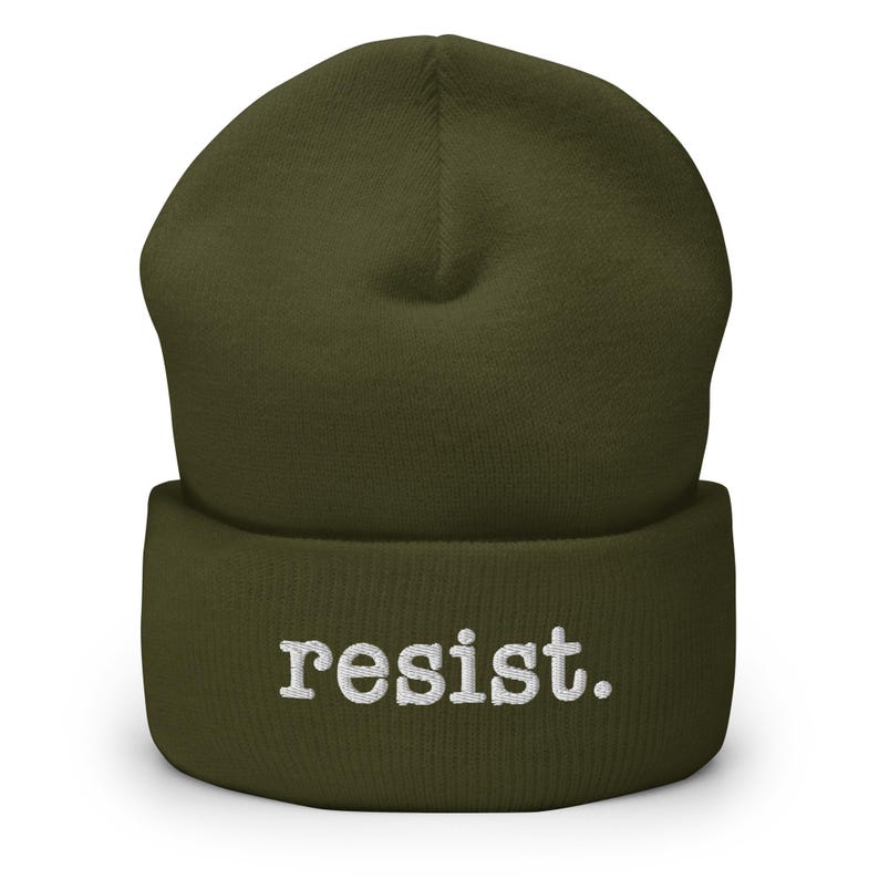 Resist Cuffed Beanie