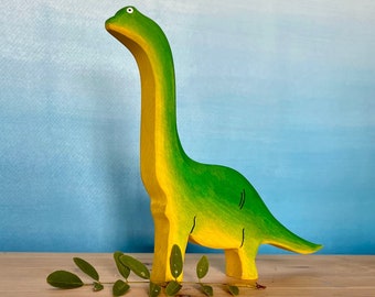 Monde Perdu - Jouets dinosaures en bois | Jouets pour animaux en bois | Jouets Waldorf | Jouets en bois | Jouets en bois faits à la main | Jouets ouverts