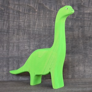 Wooden dinosaur toy | Waldorf toys | Wooden toys | Jurassic park toys | Brachiosaurus